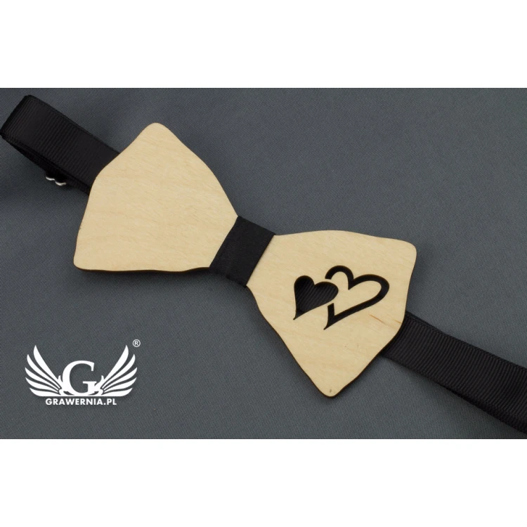 Wooden Bow Tie - Laser Cut - MDR028