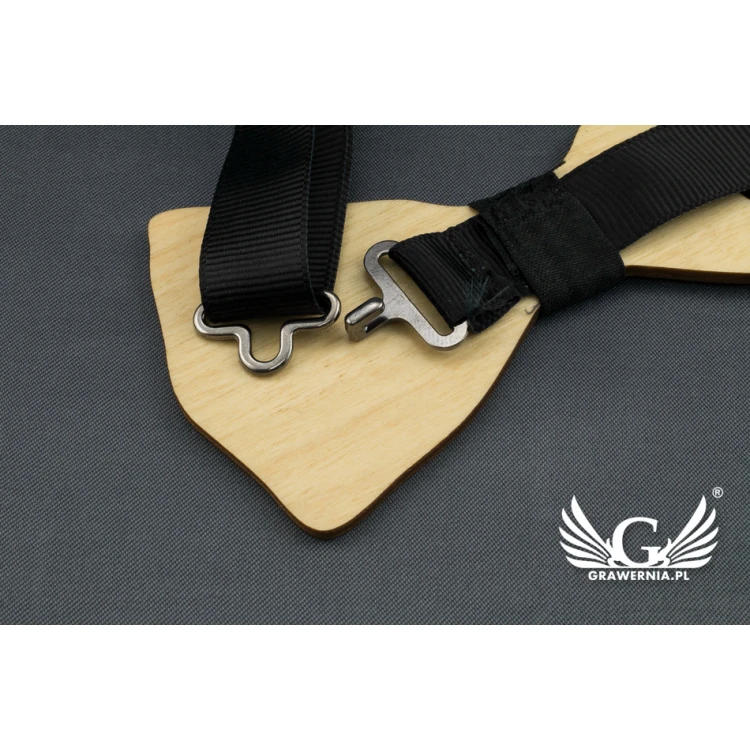 Wooden Bow Tie - Laser Cut - MDR028