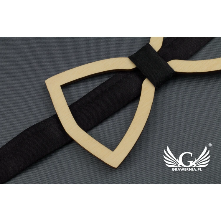 Wooden Bow Tie - Laser Cut - MDR031