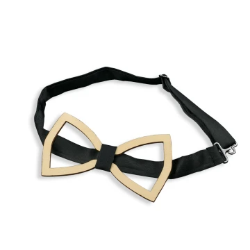 Wooden Bow Tie - Laser Cut - MDR031