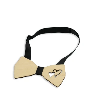 Wooden Bow Tie - Laser Cut - MDR028