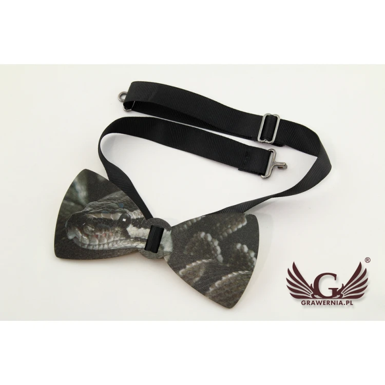Wooden Bow Tie with Any Graphic - Colorful UV Print - MDR003