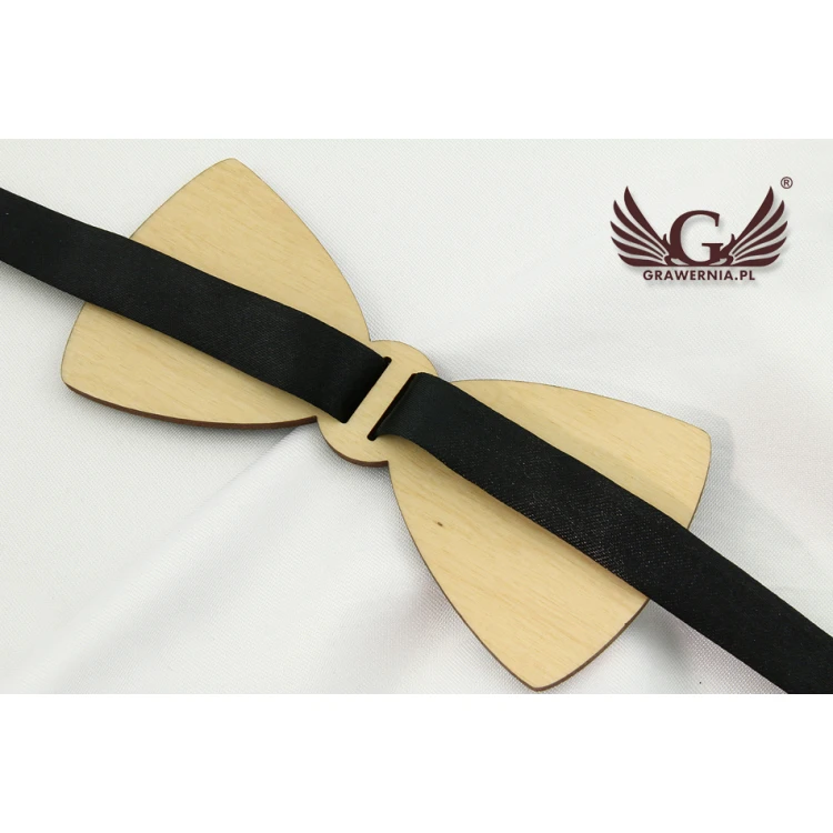 Wooden Bow Tie with Any Graphic - Colorful UV Print - MDR013