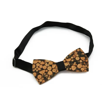 Wooden Bow Tie with Any Graphic - Colorful UV Print - MDR014