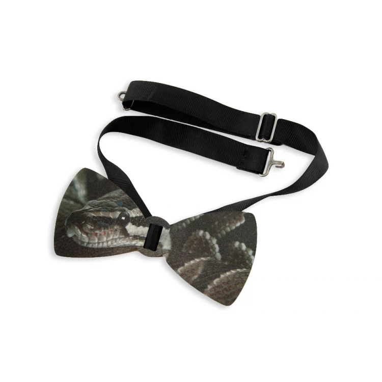 Wooden Bow Tie with Any Graphic - Colorful UV Print - MDR003