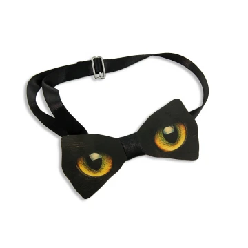 Wooden Bow Tie with Any Graphic - Colorful UV Print - MDR006
