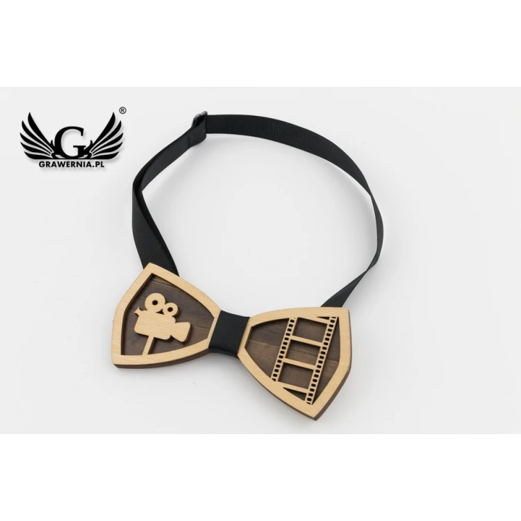 Wooden Bow Tie for Filmmaker - MDR048