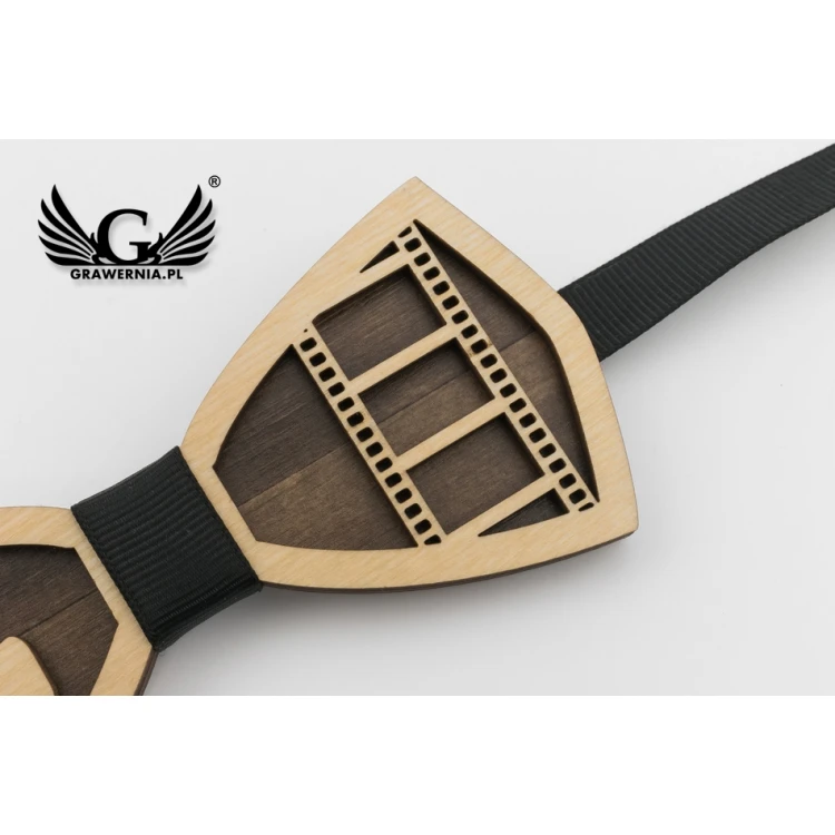 Wooden Bow Tie for Filmmaker - MDR048
