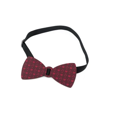 Valentine's Bow Tie with UV Print - Valentine's MDR045