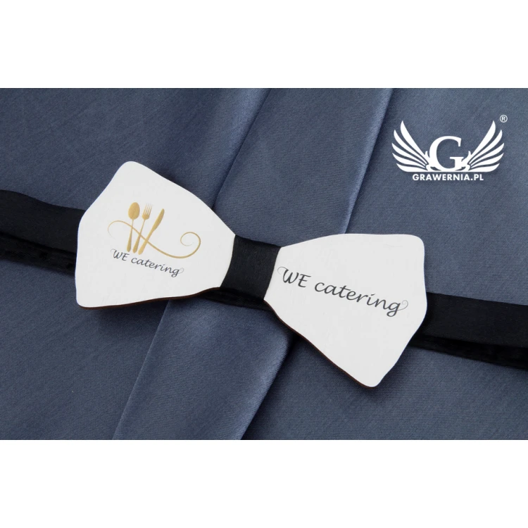 Wooden Bow Tie Identifier - UV Color Print - MDR007