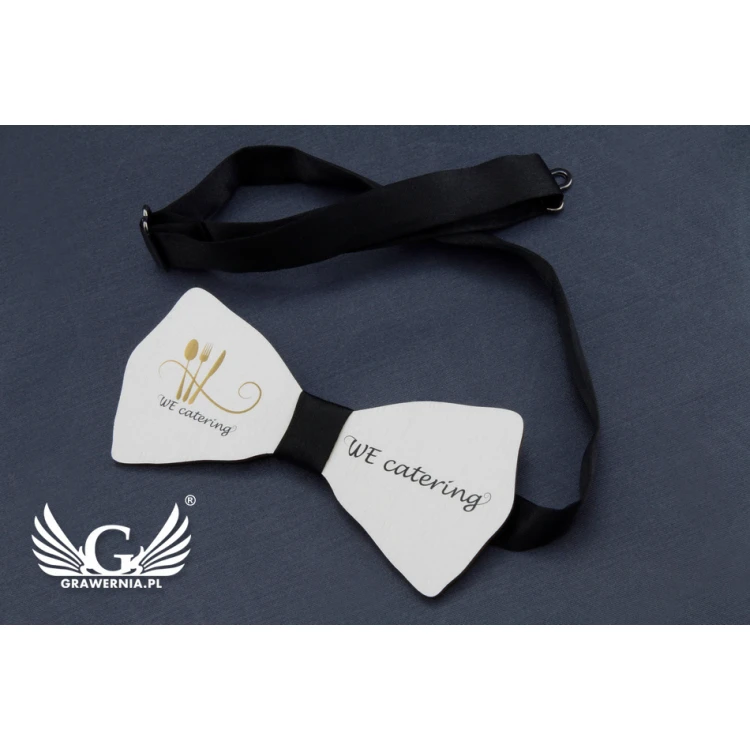 Wooden Bow Tie Identifier - UV Color Print - MDR007