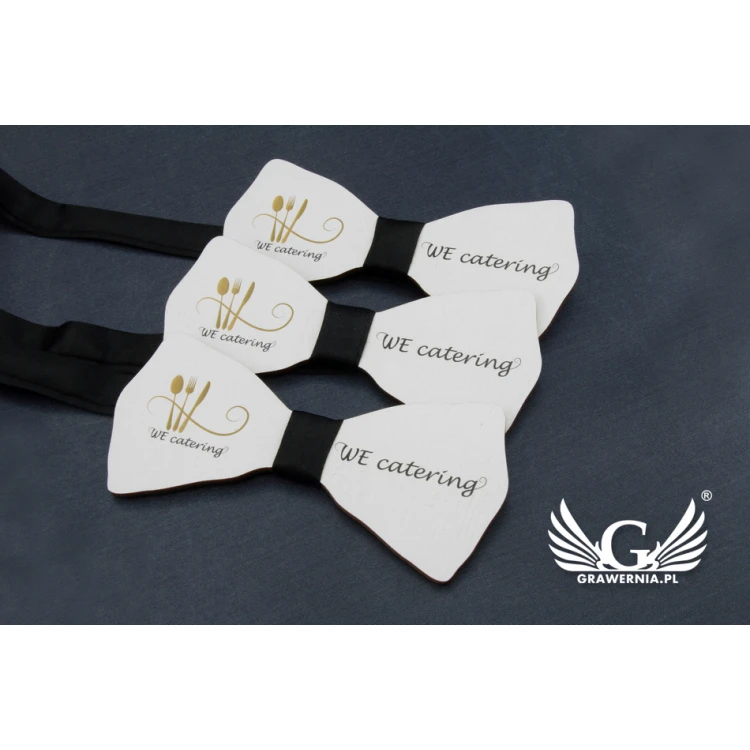 Wooden Bow Tie Identifier - UV Color Print - MDR007