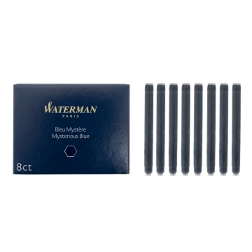 Waterman Standard Fountain Pen Cartridges 8 pcs BLUE-BLACK - NAB005