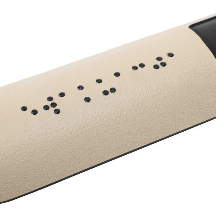 Braille Handrail Plaque - size 150x36mm - cream laminate textures - TAB546