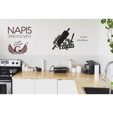 Decorative Sign - Guess Who's in Charge Here - Laser Cut - NAP011