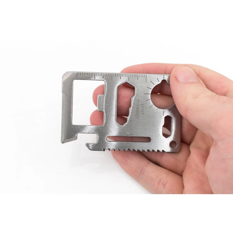 Multifunctional Card-Shaped Tool - Rim - Custom Laser Engraving - BP121
