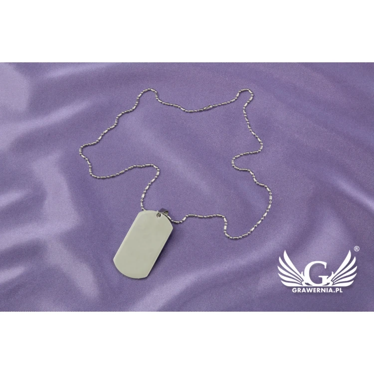 LARGE DOG TAG - metal with any engraving