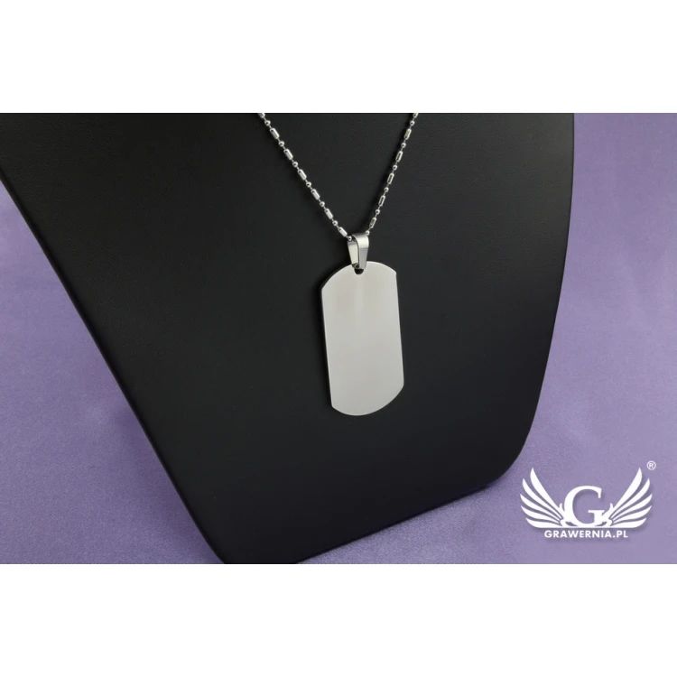 LARGE DOG TAG - metal with any engraving