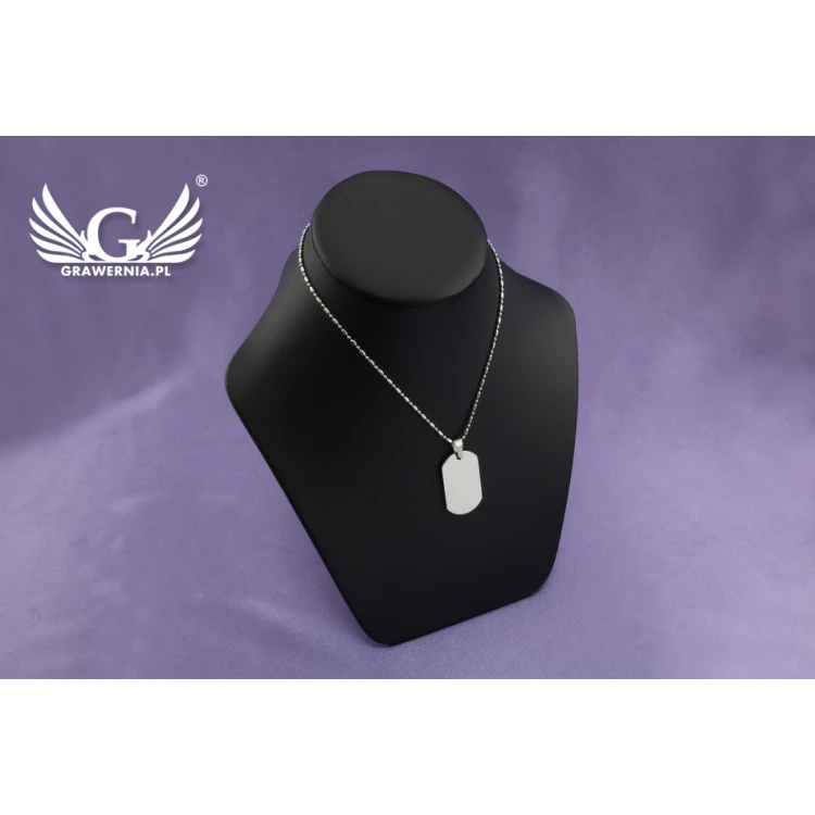 SMALL DOG TAG - metal with any engraving