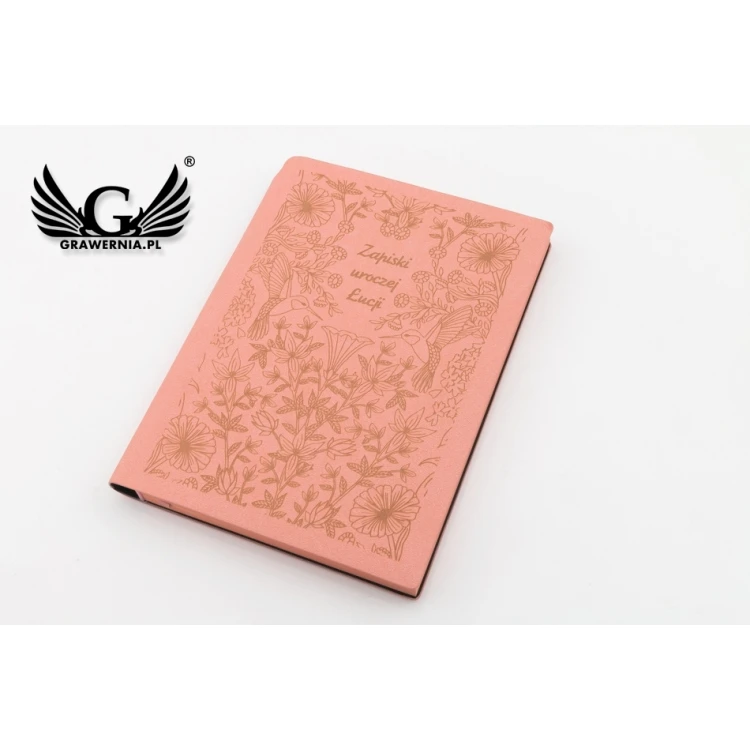 Bellis A5 Notebook, 160 pages - with your engraving - NOT007