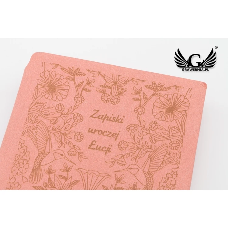 Bellis A5 Notebook, 160 pages - with your engraving - NOT007