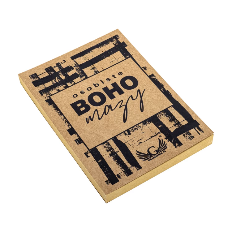 Ecological Gren A5 notebook with UV print - NOT019