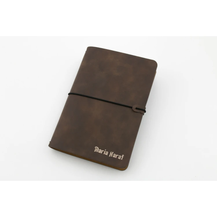 Retro A5 Notebook with Your Engraving - NOT005