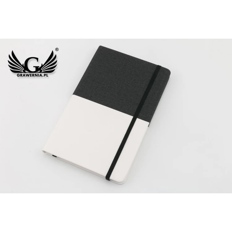 Twin A5 Notebook, 80 pages with your print - NOT009