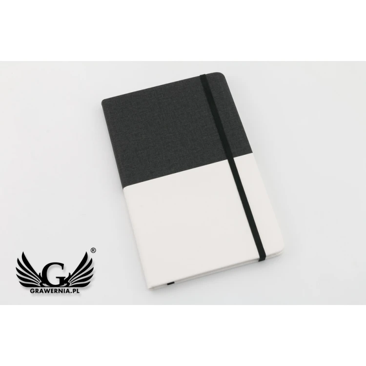 Twin A5 Notebook, 80 pages with your print - NOT009