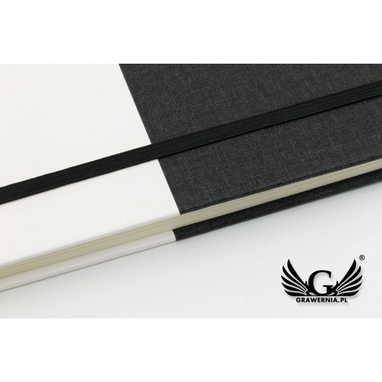 Twin A5 Notebook, 80 pages with your print - NOT009