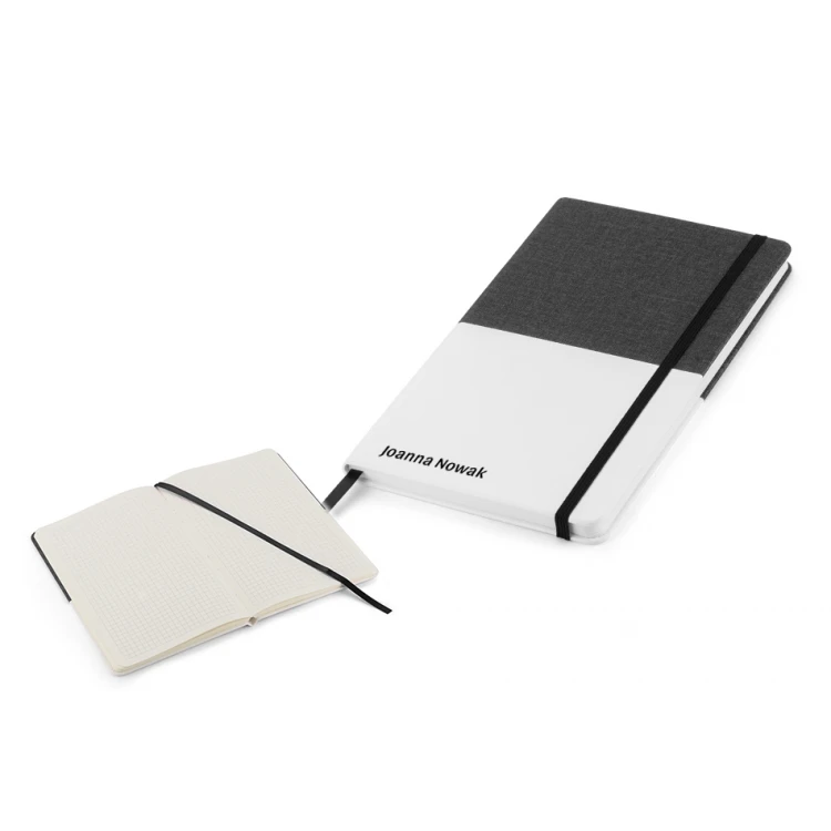 Twin A5 Notebook, 80 pages with your print - NOT009