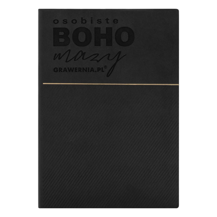 Set Metal ball pen in ecological case + notebook LAREN - customised engraving - DP027