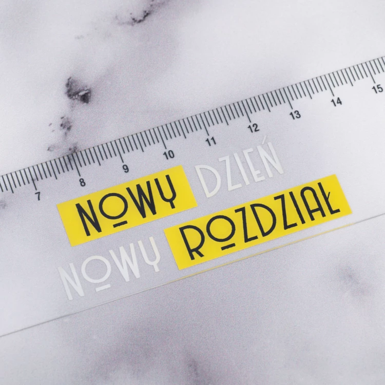 Ruler/bookmark with your logo - pack of 100 pieces - ZAK025