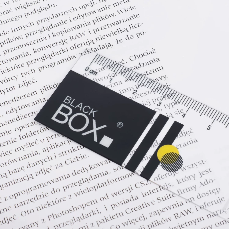 Ruler/bookmark with your logo - pack of 100 pieces - ZAK025