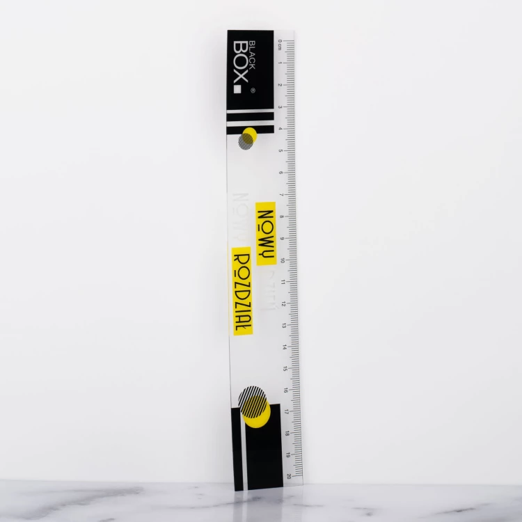 Ruler/bookmark with your logo - pack of 100 pieces - ZAK025
