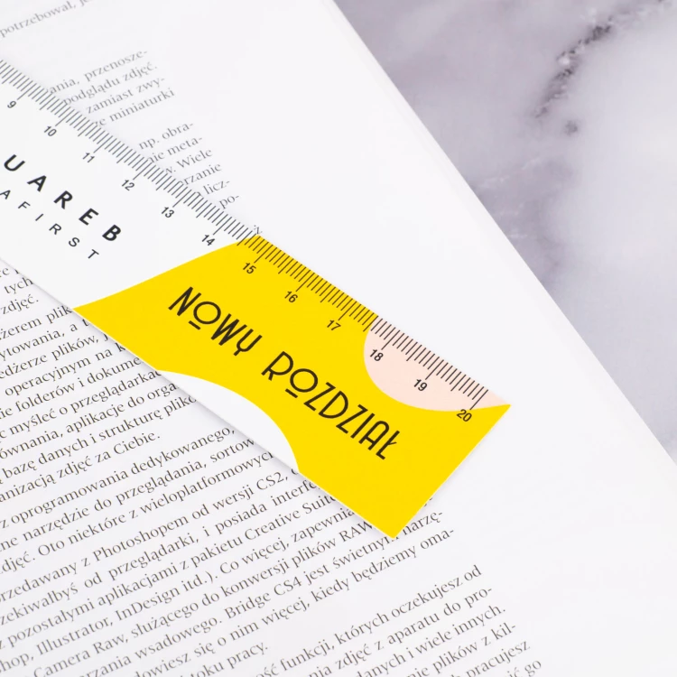 New Day, New Chapter - Bookmark with Your Logo - Set of 100 pieces - ZAK031