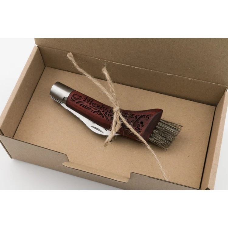 Mushroom Knife with Brush - BP91