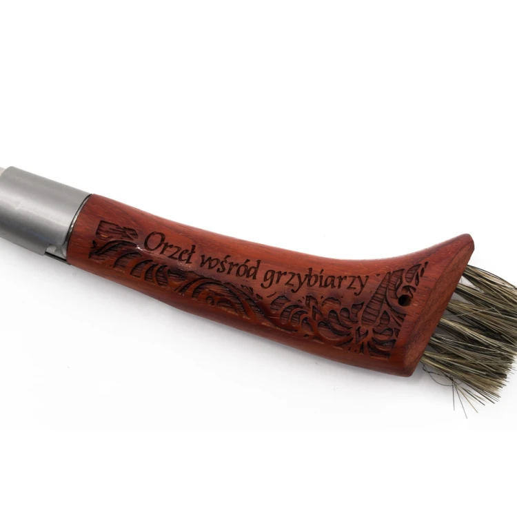 Mushroom Knife with Brush - Eagle Among Mushroom Pickers - BP130