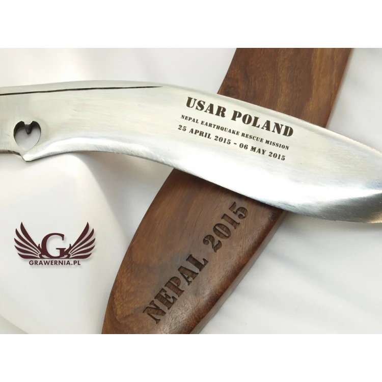 KNIFE - engraving service of any dedication - N1