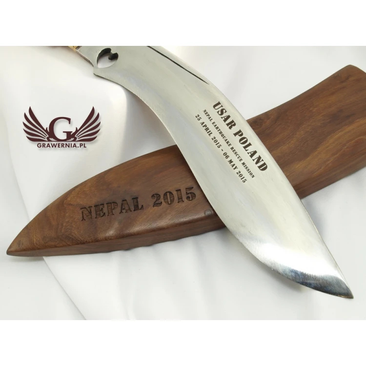 KNIFE - engraving service of any dedication - N1