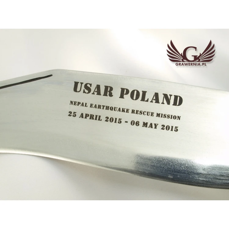 KNIFE - engraving service of any dedication - N2