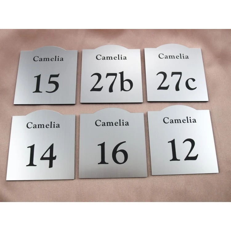 Door Numbering - ND004 - size 70x70mm