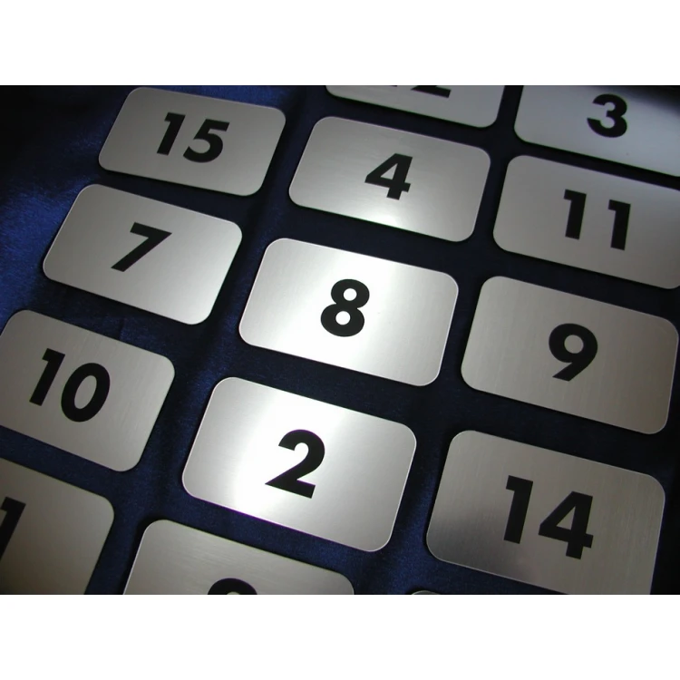 Door Numbering - ND007 - dim. 100x60mm