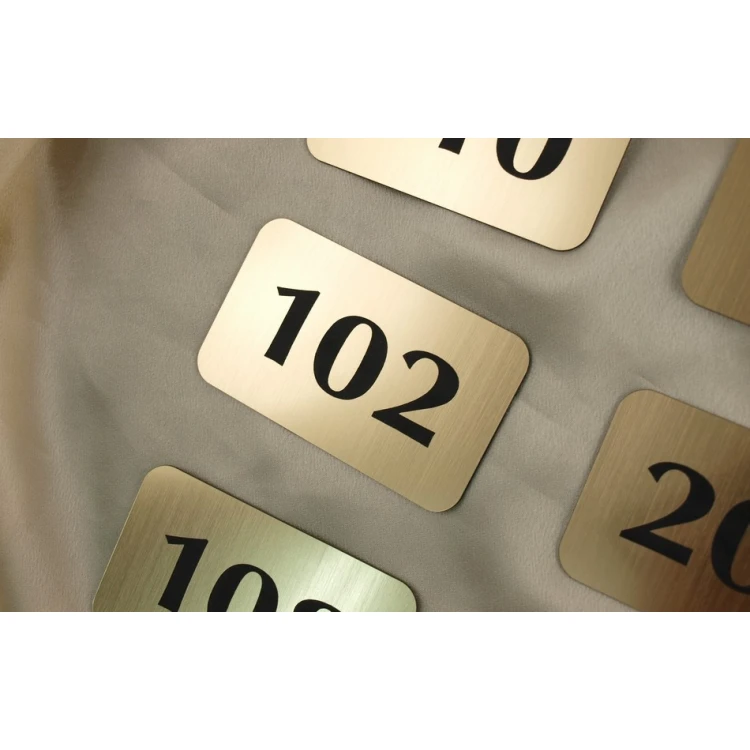 Door Numbering - ND007 - dim. 100x60mm