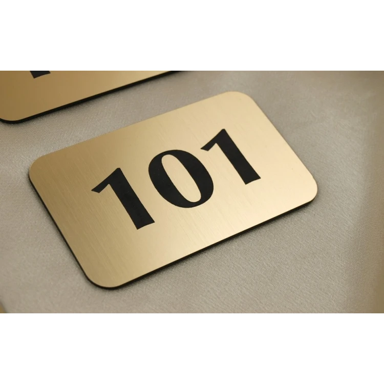 Door Numbering - ND007 - dim. 100x60mm