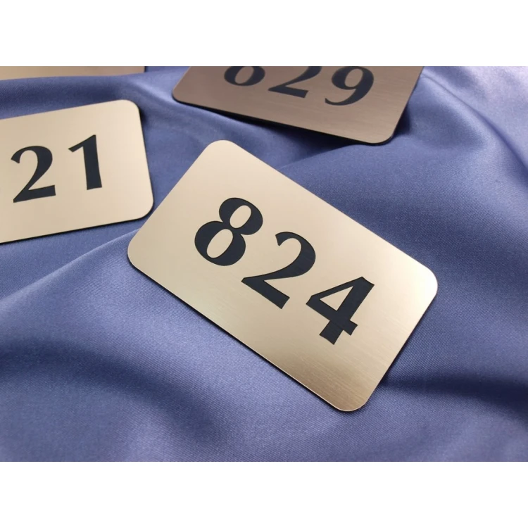 Door Numbering - ND007 - dim. 100x60mm