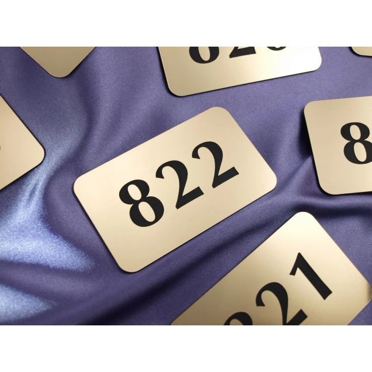 Door Numbering - ND007 - dim. 100x60mm