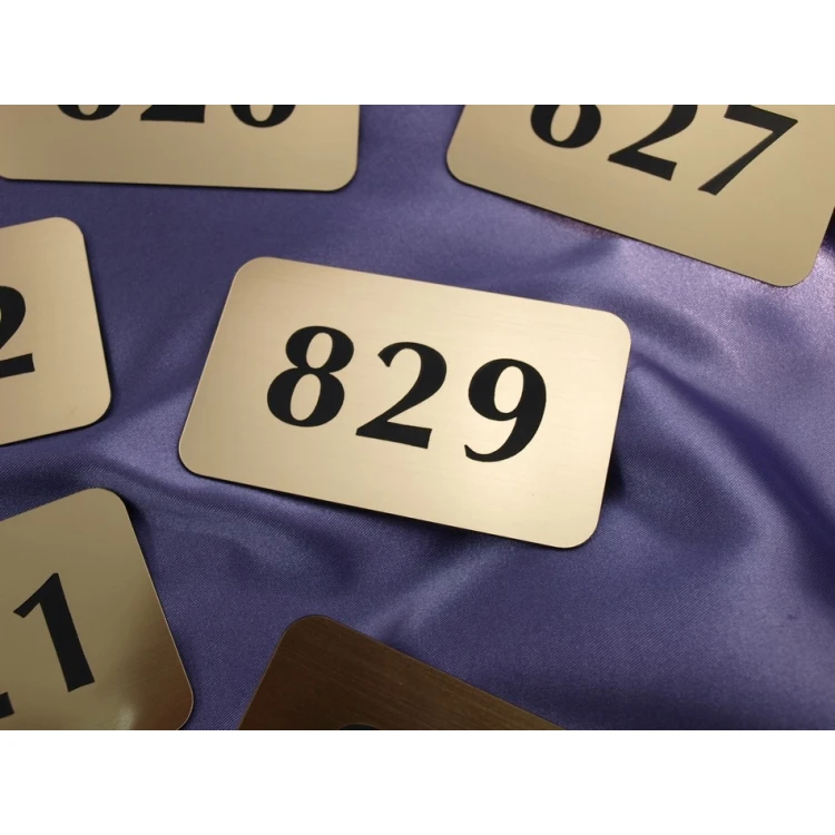 Door Numbering - ND007 - dim. 100x60mm