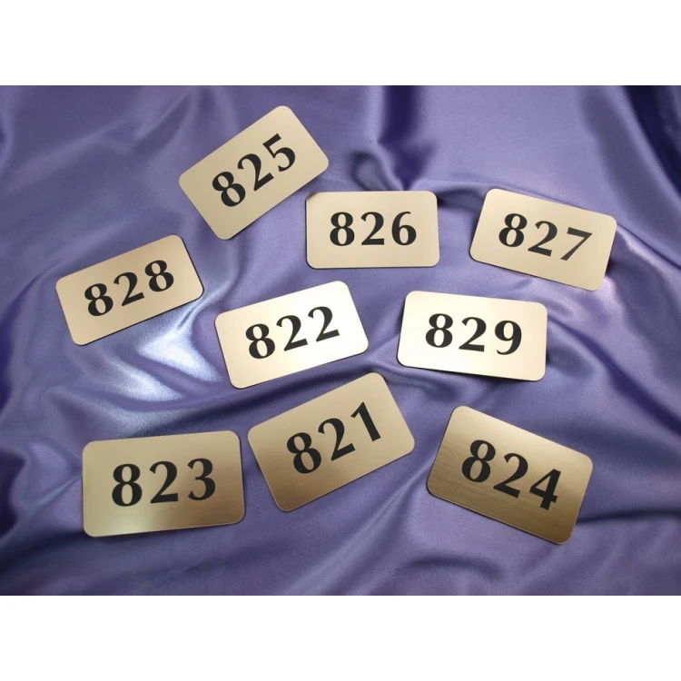 Door Numbering - ND007 - dim. 100x60mm
