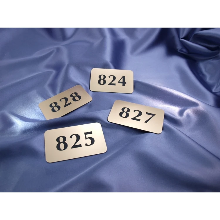 Door Numbering - ND007 - dim. 100x60mm